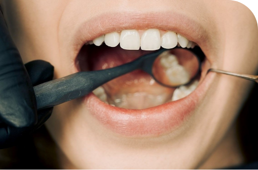 dentist working