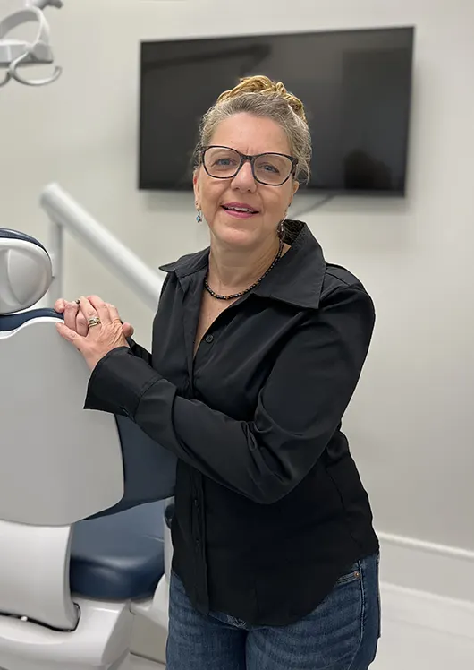 Dental team member at clinic in Barrie